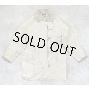 画像: 80'S E.A.FAY キャンバス ファイヤーマンコート ベージュ USA製 (VINTAGE)