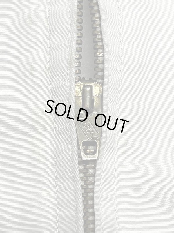 画像5: 60'S McGREGOR "NYLON ANTI-FREEZE" 裏地付き ドリズラージャケット ホワイト USA製 (VINTAGE)