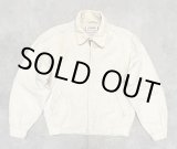 画像: 60'S McGREGOR "NYLON ANTI-FREEZE" 裏地付き ドリズラージャケット ホワイト USA製 (VINTAGE)