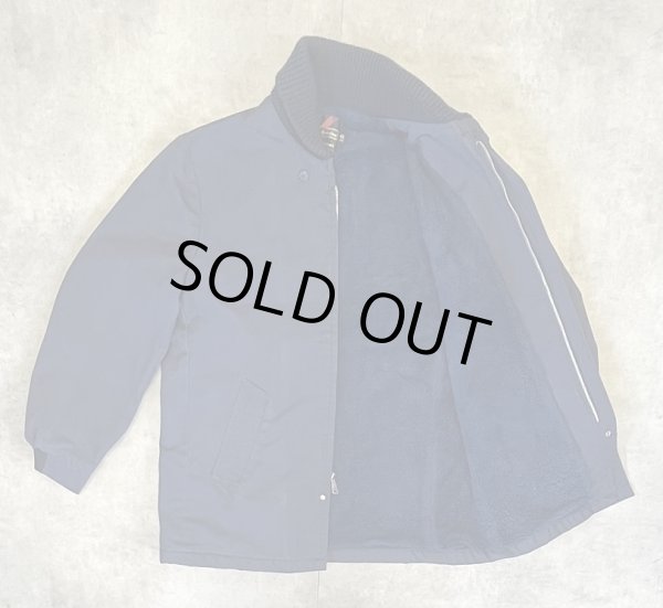 画像3: 70'S SEARS 裏地ボア ファラオジャケット GRIPPER ZIPPERアルミジップ ネイビー (VINTAGE)