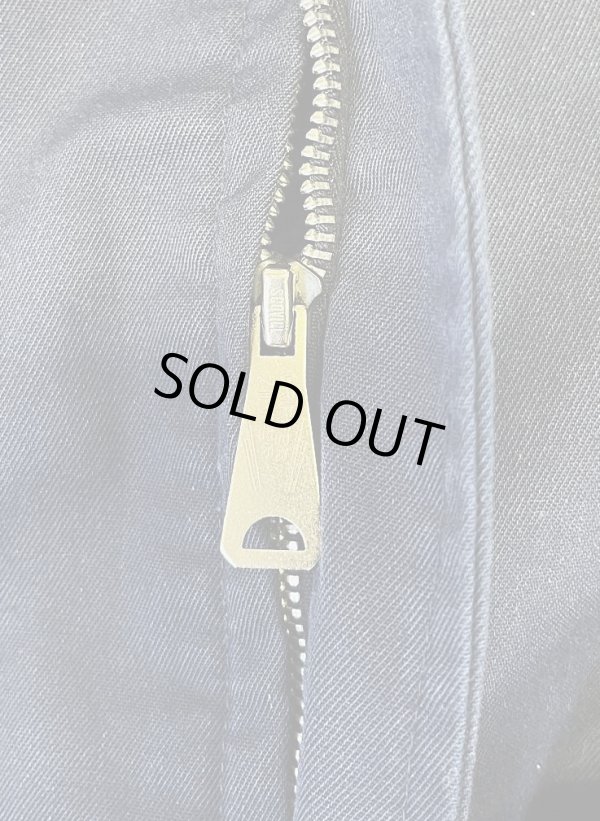 画像4: 70'S SEARS 裏地ボア ファラオジャケット GRIPPER ZIPPERアルミジップ ネイビー (VINTAGE)