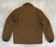 画像4: 60'S UNKNOWN オープンカラー ハの字ポケット ウール スポーツジャケット TALONジップ ブラウン (VINTAGE)