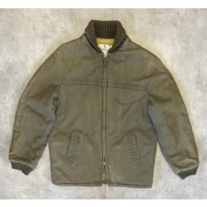 画像: 70'S ROGER HALE SPORTSWEAR 裏地ボア ファラオジャケット CONMATICブラスジップ カーキ (VINTAGE)