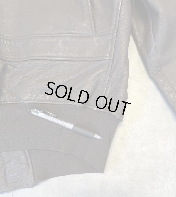 画像8: 60'S アメリカ軍 US NAVY "G-1" 黒タグ MIL-J-7823C(WEP) レザー フライトジャケット ブラウン (VINTAGE) 