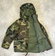 画像3: アメリカ軍 US ARMY ECWCS "GEN1後期モデル" GORE-TEX パーカー ウッドランドカモ M-SHORT (VINTAGE)