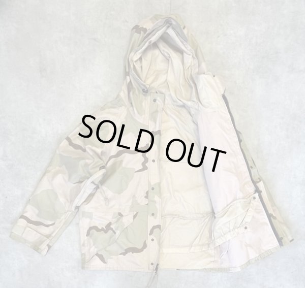 画像3: アメリカ軍 US ARMY ECWCS "GEN1後期モデル" GORE-TEX パーカー デザートカモ L-SHORT (VINTAGE)