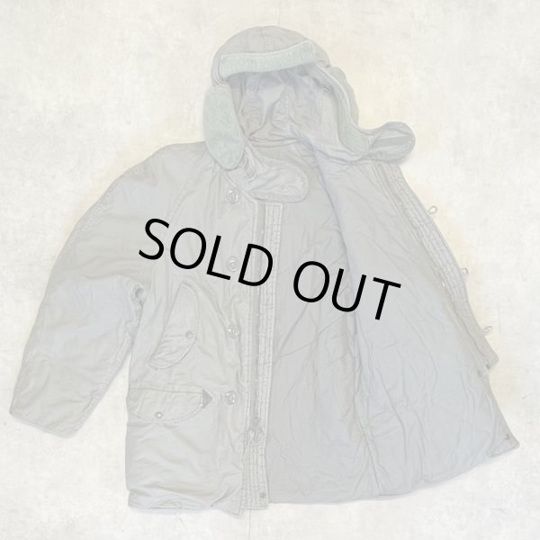 画像3: 70'S アメリカ軍 USAF "CWU-8/P" 後期モデル ラビットパーカー セージグリーン (VINTAGE) 