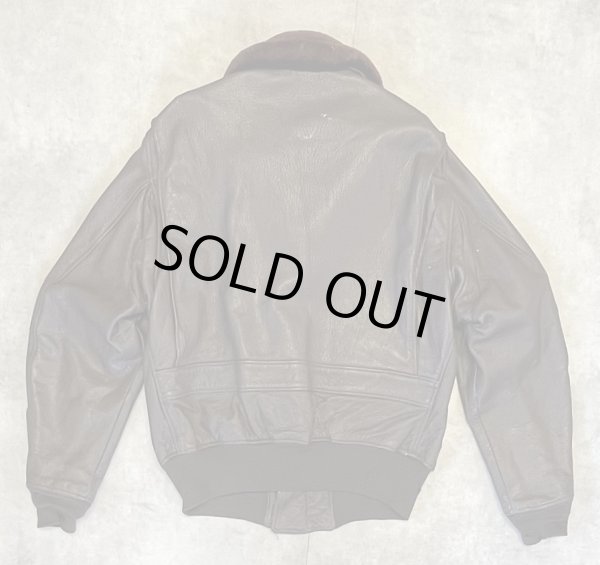 画像6: 60'S アメリカ軍 US NAVY "G-1" 黒タグ MIL-J-7823C(WEP) レザー フライトジャケット ブラウン (VINTAGE) 