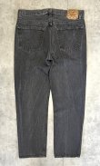 画像3: 90'S LEVIS 501 デニム 先染めブラック W38L30 USA製 (VINTAGE)
