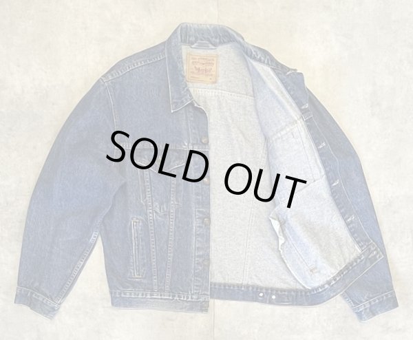 画像3: 90'S LEVIS "70506" スモールe 4thモデル デニムジャケット インディゴ USA製 (VINTAGE)