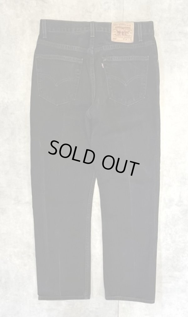 画像3: 00'S LEVIS 505 デニム ブラック USA製 W34L30 (VINTAGE)