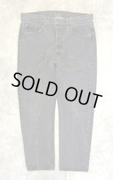 画像: 90'S LEVIS 501 デニム 先染めブラック W38L30 USA製 (VINTAGE)