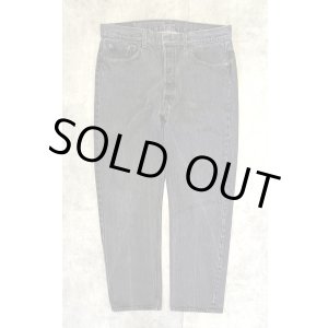 画像: 90'S LEVIS 501 デニム 先染めブラック W38L30 USA製 (VINTAGE)