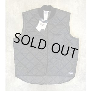 画像: 80'S BIG SMITH 三角タグ キルティングベスト ブラック USA製 (DEADSTOCK)