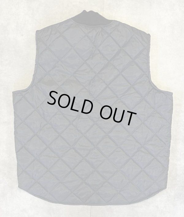 画像4: 80'S BIG SMITH 三角タグ キルティングベスト ブラック USA製 (DEADSTOCK)