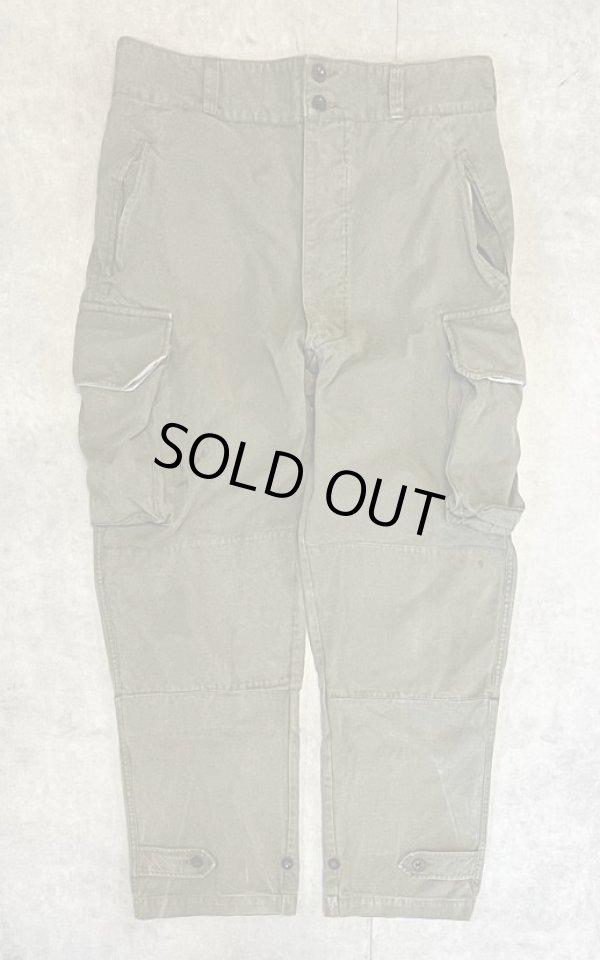 画像1: 50'S フランス軍 M47 フィールドパンツ 前期型 カーキ (VINTAGE)