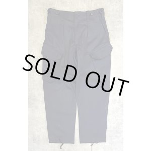 画像: イギリス軍 ROYAL NAVY 斜めポケット カーゴパンツ ネイビー (DEADSTOCK)