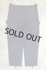 画像: イギリス軍 ROYAL NAVY 斜めポケット カーゴパンツ ネイビー (VINTAGE)