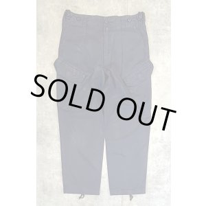 画像: イギリス軍 ROYAL NAVY 斜めポケット カーゴパンツ ネイビー (VINTAGE)