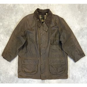 画像: 90'S BARBOUR 3クレスト "SOLWAY ZIPPER" 旧タグ オイルドジャケット ブラウン イングランド製 (VINTAGE)