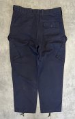 画像3: イギリス軍 ROYAL NAVY 斜めポケット カーゴパンツ ネイビー (VINTAGE)