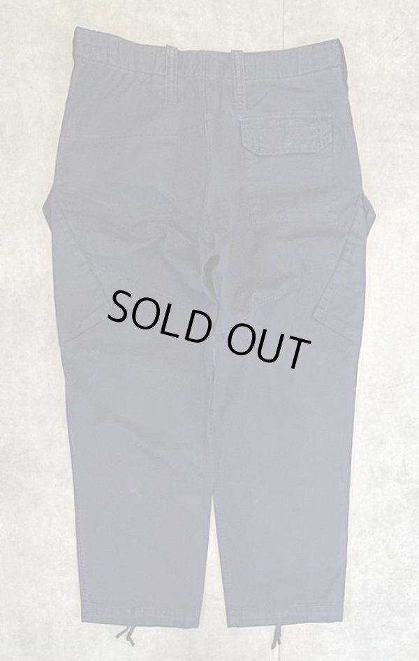 画像3: イギリス軍 ROYAL NAVY 斜めポケット カーゴパンツ ネイビー (VINTAGE)