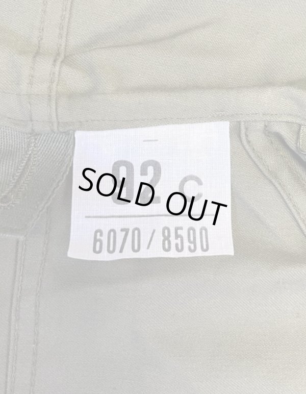 画像2: 80'S フランス軍 M64 パーカー PRESTILジップ オリーブ 92C (DEADSTOCK)