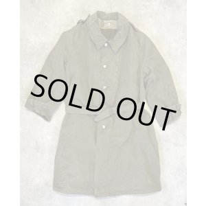 画像: 50'S フランス軍 ウールライナー付き モーターサイクルコート オリーブ (VINTAGE)