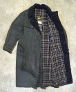 画像3: 80'S BARBOUR 3クレスト "TRENCH COAT" 旧タグ オイルド トレンチコート ネイビー イングランド製 (VINTAGE)