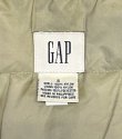 画像2: 00'S GAP 旧タグ 裏地キルティング ナイロン ドリズラージャケット ダークブラウン (VINTAGE)