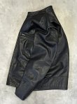 画像4: 00'S GAP 旧タグ 裏地キルティング レザー ライダースジャケット ブラック (VINTAGE)