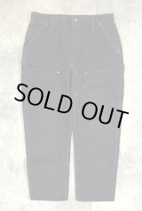 画像: CARHARTT ダブルニー ダック ペインターパンツ ブラック W38L30 (VINTAGE)