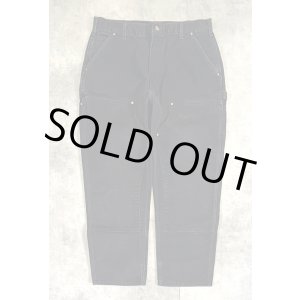 画像: CARHARTT ダブルニー ダック ペインターパンツ ブラック W38L30 (VINTAGE)