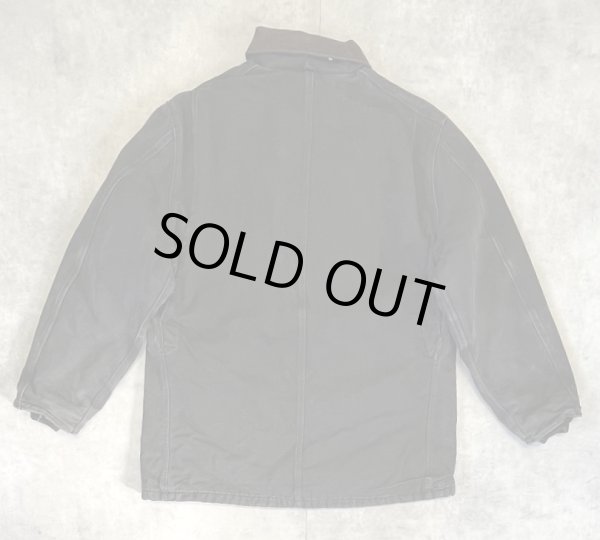 画像4: 80'S CARHARTT "TRADITIONAL COAT" 裏地ブランケット ダックジャケット ブラック USA製 (VINTAGE)