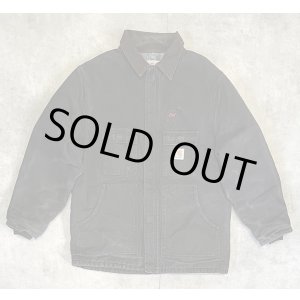 画像: 80'S CARHARTT "TRADITIONAL COAT" 裏地ブランケット ダックジャケット ブラック USA製 (VINTAGE)