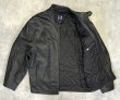 画像3: 00'S GAP 旧タグ 裏地キルティング レザー ライダースジャケット ブラック (VINTAGE)