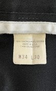 画像3: 90'S LEVIS "ACTION SLACKS" スラックス ブラック USA製 (VINTAGE)