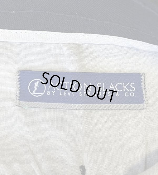 画像2: 00'S LEVIS "ACTION SLACKS" スラックス ネイビー (VINTAGE)