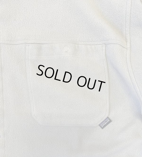 画像3: 06'S PATAGONIA "SYNCHILLA" ドットスナップボタン フリースシャツ ベージュ (VINTAGE)