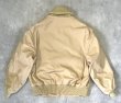 画像5: 60'S ZERO KING 裏ボア付き ドリズラージャケット TALONジップ ベージュ USA製 (VINTAGE)