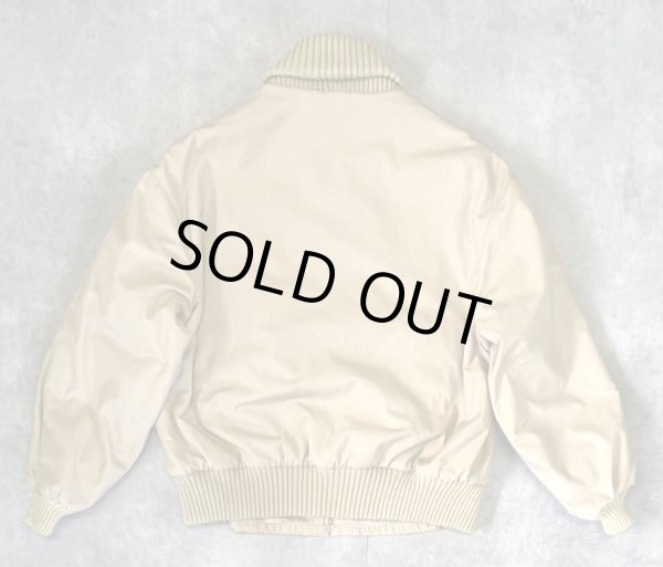 画像5: 60'S ZERO KING 裏ボア付き ドリズラージャケット TALONジップ ベージュ USA製 (VINTAGE)