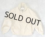 画像: 60'S ZERO KING 裏ボア付き ドリズラージャケット TALONジップ ベージュ USA製 (VINTAGE)