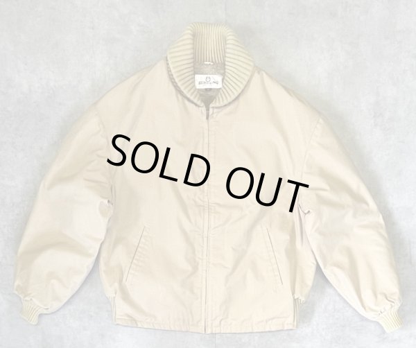 画像1: 60'S ZERO KING 裏ボア付き ドリズラージャケット TALONジップ ベージュ USA製 (VINTAGE)