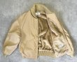 画像3: 60'S ZERO KING 裏ボア付き ドリズラージャケット TALONジップ ベージュ USA製 (VINTAGE)