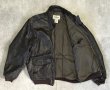 画像3: 90'S LL Bean "A-2" レザー フライトジャケット ダークブラウン USA製 (VINTAGE)