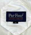 画像2: 90'S PAR FOUR SPORTSWEAR カップショルダー ダービージャケット ホワイト (VINTAGE)