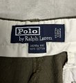 画像2: 90'S RALPH LAUREN "ANDREW PANT" ツープリーツ 太畝コーデュロイパンツ ダークオリーブ (VINTAGE)