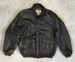 画像1: 90'S LL Bean "A-2" レザー フライトジャケット ダークブラウン USA製 (VINTAGE)