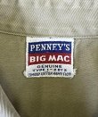 画像2: 50'S BIG MAC コットンツイル マチ付き 長袖 ワークシャツ ベージュ (VINTAGE)