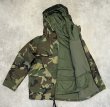 画像3: アメリカ軍 US ARMY ECWCS "GEN1後期モデル" GORE-TEX パーカー ウッドランドカモ M-SHORT (VINTAGE)
